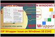 Rdp wrapper not supported windows 10 20h